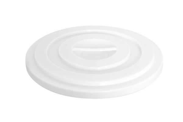 Couvercle Schneider pour seau d'une capacité de 75 litres, matériau : PE HD, blanc, 202025
