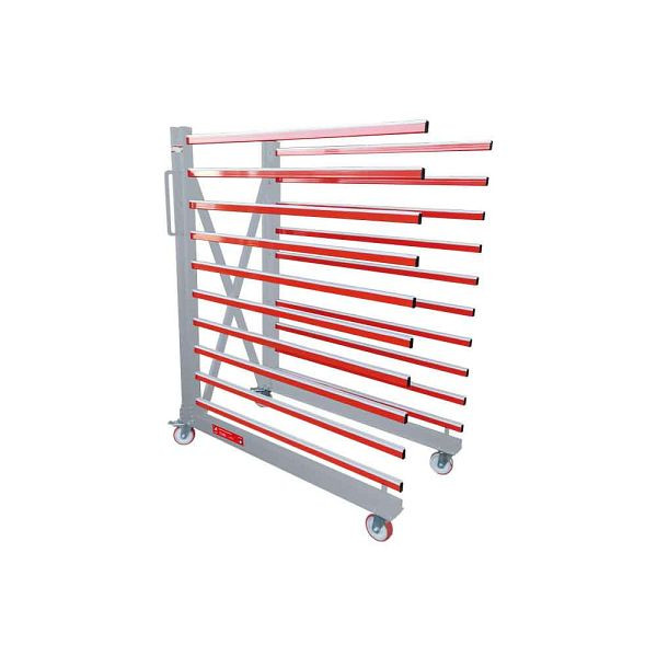 Chariot à bras de support mobile Holzmann, 121 kg, TAW140