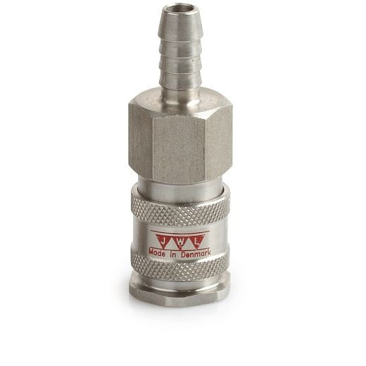 Raccord JWL en acier inoxydable 316 série JWL 540, DN 7, 8, avec embout de tuyau 6 mm, 41606