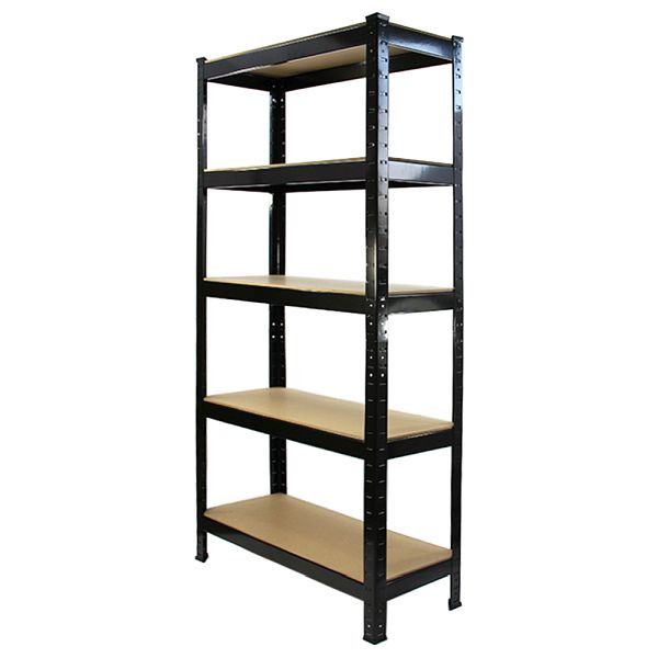 Monster Racking T-Rax 75 cm étagère de rangement noir, lot de 4, 10384(4)