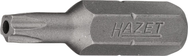 Embout Hazet 5 étoiles, 6 pans pleins 6,3 (1/4 pouce), profil interne 5 étoiles avec bout mâle, 20H, 2225-20H
