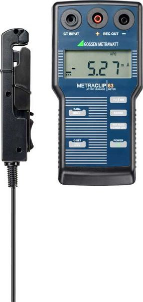 Gossen Metrawatt pince milliampèremètre pour mesurer les courants de fuite et les courants de signal de processus (4-20 mA) METRACLIP 64, M311H