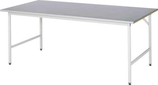 Table de travail série RAU Jerry (table de base), L2000 x P1000 x H800-850 mm, 06-500ES10-20.12