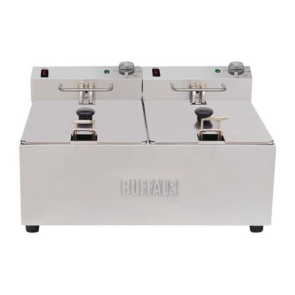 Double friteuse Buffalo 2 x 5L, FC257