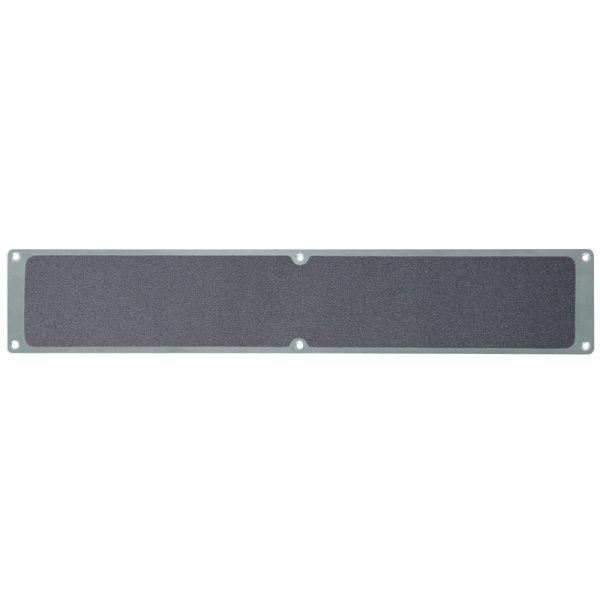 Pantalon de farine plaque antidérapante en aluminium avec revêtement antidérapant m2, gris universel 114x635mm, APM1AF1