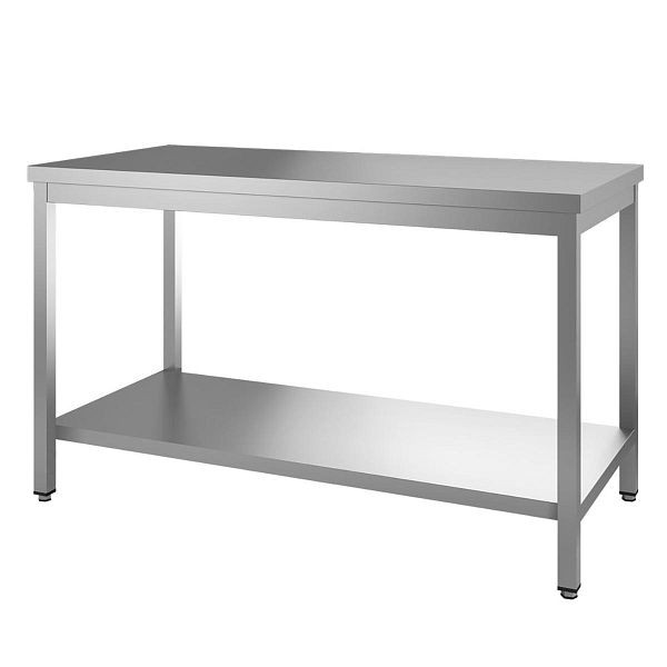 Table de travail Vaiotec TOPLINE 600 / sol de base, plan de travail de 40 mm d'épaisseur, 100x60x85 cm, 10336