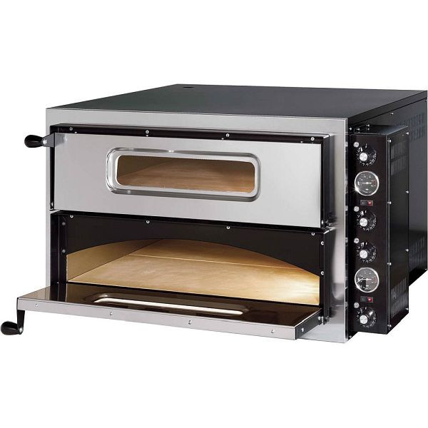 Four à pizza GGF à deux chambres, 9,6 kW, 925 x 835 x 545 mm (LxPxH), PP0202435