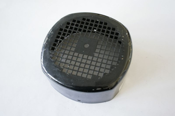 Cache ventilateur ELMAG 'tôle' Ø: 195mm (noir et rectangulaire) pour moteur pour Meister, 9100732