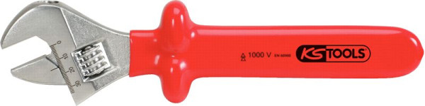 Clé à molette KS Tools avec isolation de protection, 24 mm, 117.1250