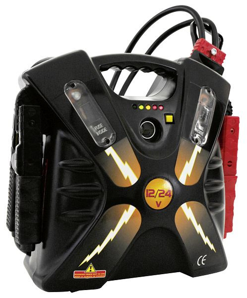 Booster de démarrage professionnel Kraftwerk 12 - 24 V, 1900 CA / 5000 A, 31306