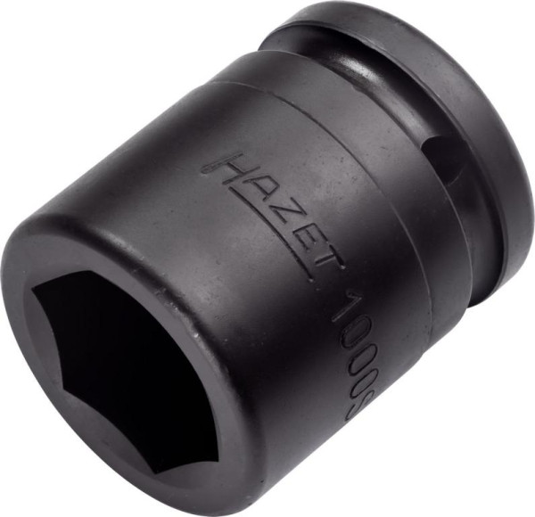 Clé à chocs Hazet, douille tournevis machine, hexagonale, carré creux 20 mm (3/4 pouce), profil hexagonal externe, 28 mm, 1000S-28
