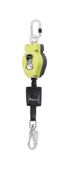 Dispositif de sécurité en hauteur Funcke HSG type HX-GB (bord testé / sangle) longueur : 3,5 m, 60020231