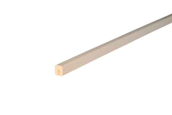 Protection des bords Knuffi, profil d'avertissement et de protection type G, blanc, 5 mètres, PG-10326