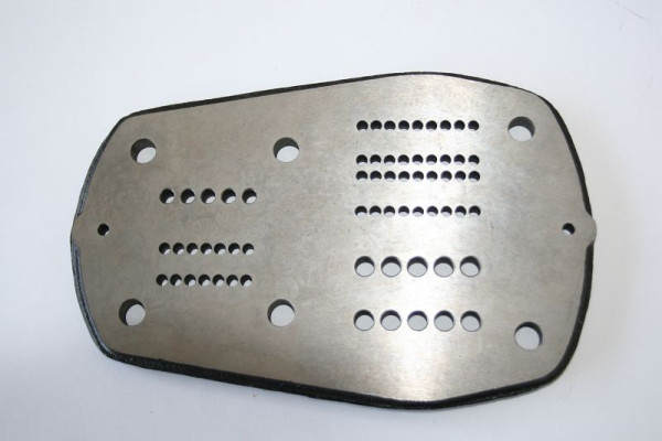 Plaque de valve ELMAG gauche pour PL 1600 (GS80, K60) - 1 seule plaque, 9101750