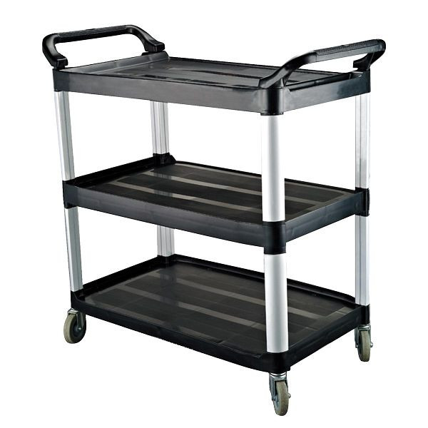 Vaiotec EASYLINE chariot de service en plastique "petit" / 3 étagères, 84,5x43x96 cm, 10269