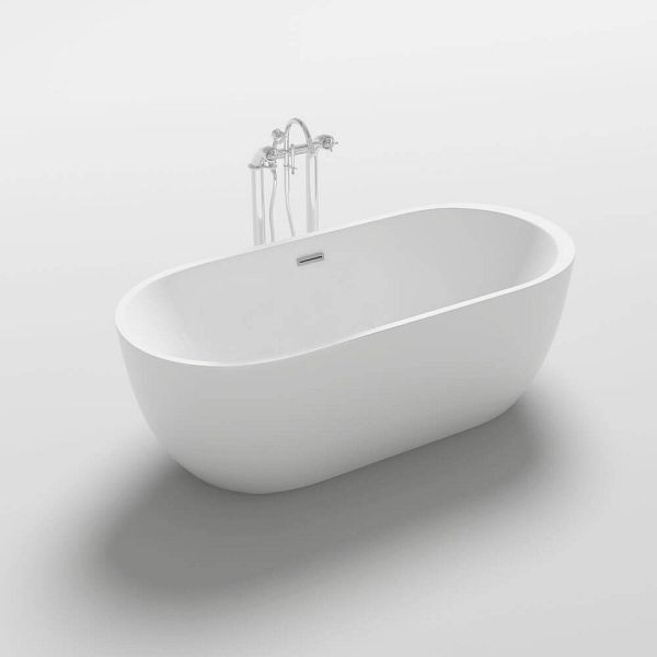 HOME DELUXE Baignoire îlot CODO - blanc, 6832