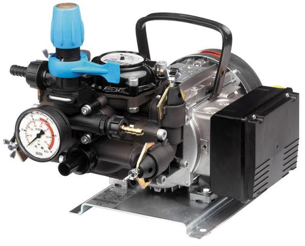 Pompe à membrane ZUWA MC 25, 230 V, avec moteur électrique, câble, fiche, débit 23 l/min, 12064305