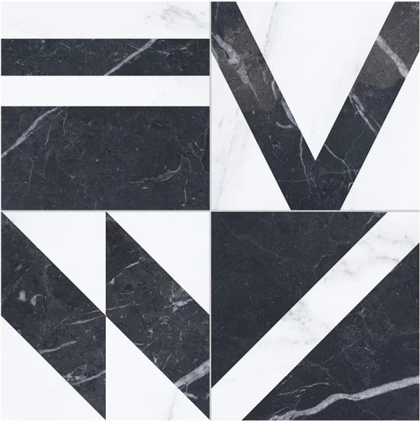 BOXTEC MARBLE VERSA 16,5 x 16,5 carreaux de céramique pour murs et sols en grès fin, paquet de 20, 45101