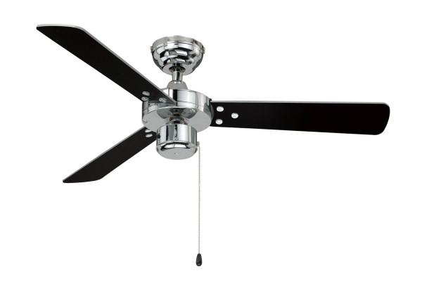 AireRyder Ventilateur de plafond Cyrus Chrome 107 cm avec tirette, FN44444N