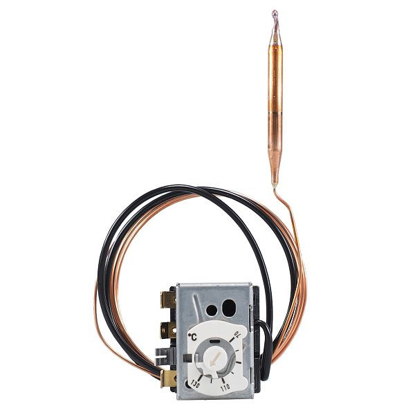 Limiteur de température de sécurité JUMO, 70 à 130 °C, capillaire 2000 mm, UE : 5 pièces, 60003136