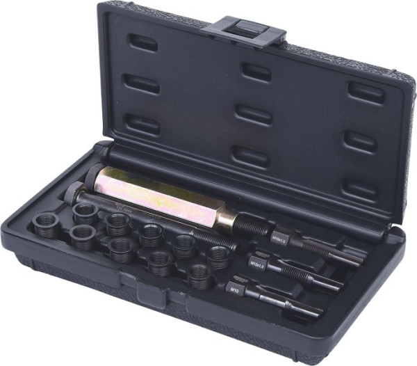 KS Tools THREADfix kit de réparation bougies de préchauffage M10x1, 15 pièces, 150.5040