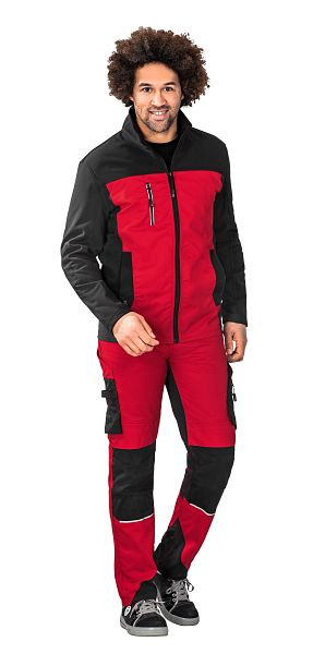 Veste hybride homme Planam Norit, rouge/noir, taille 27, 6507027