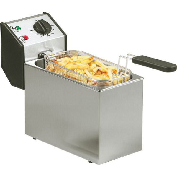 Friteuse ROLLER GRILL, 5 litres, dimensions 190 x 425 x 320 mm (LxPxH), KE0801050