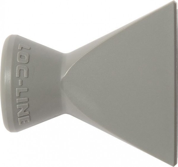 Loc-Line Flachdüse 25 mm grau, VE: 20 Stück, L49427G