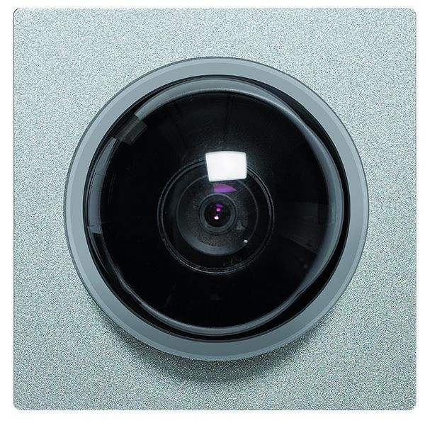 Module de caméra dôme encastrable TCS série AMI, argent, AMI10620-0010