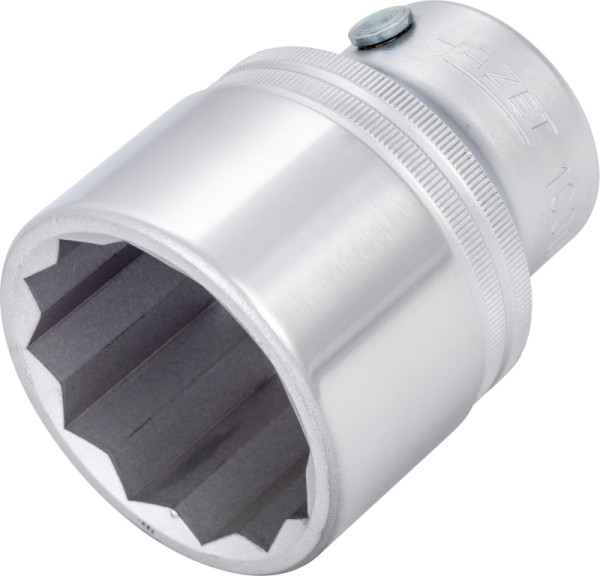 Insert de clé à douille Hazet, double hexagonal, carré creux 20 mm (3/4 pouce), profil extérieur double hexagonal, 1.5/8 ", 1000AZ-1.5/8