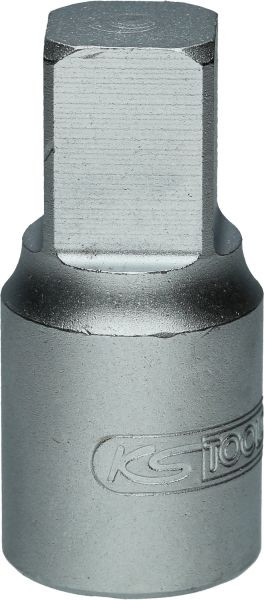 KS Tools Douille pour embout de service d'huile 3/8" 12 mm pour vis à douille carrée, 150.9116