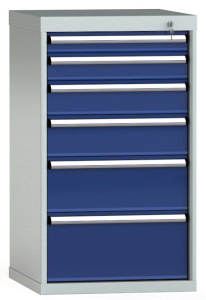 Armoire à tiroirs KLW 1000 x 572 x 605 mm H x L x P, dimensions d'installation : 900 mm, division : 27x27 unités, SEA1000-06EP-001