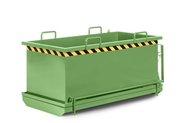 Conteneur à fond rabattable RR Industrietechnik type RKB-100 RAL 6011, 100100151