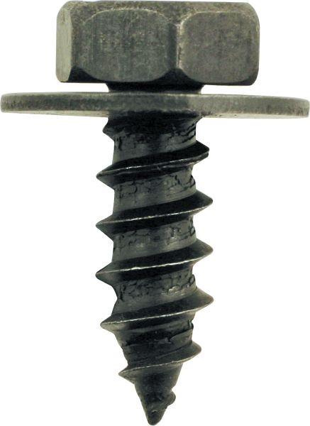 KS Tools vis/rondelle à métal, noir universel, paquet de 50, 420.5908