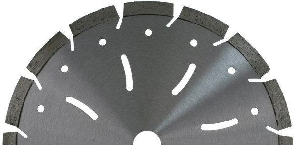 Disque diamant TECTOOL, segmenté, trous de ventilation, diamètre: 115 mm, 18182