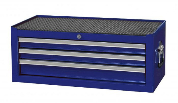 Chariot à outils Boxo top 3 tiroirs bleu, AC92333-B