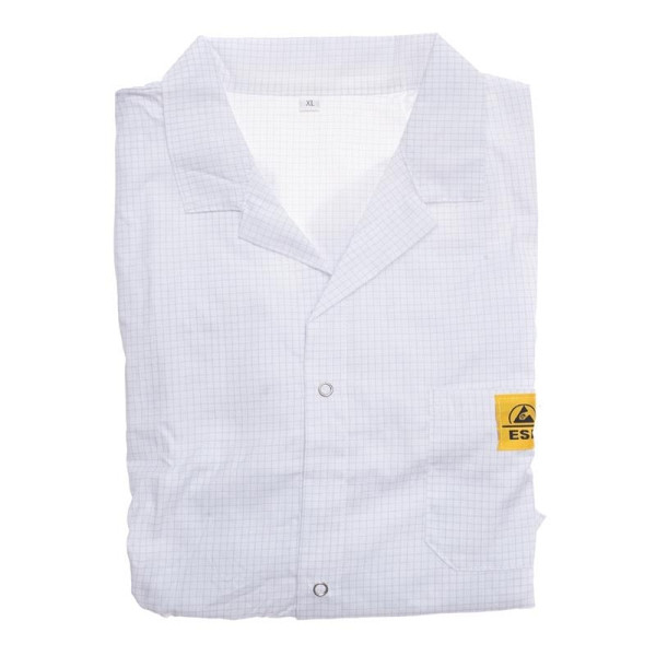 Blouse de travail ALLPAX ESD, taille blanche. XL, 10004998