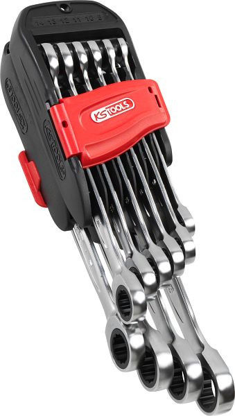 KS Tools GEARplus jeu de clés mixtes à cliquet, 10 pièces, 503.4250