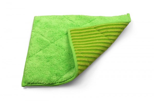 Sac De Witte 1 x chiffon à récurer en bambou 25 x 20 cm vert, 460.500.510
