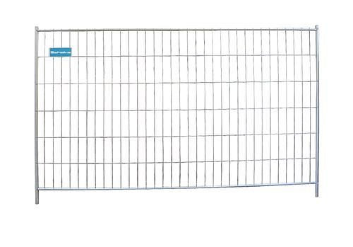 Élément de compensation pour clôture de chantier DENIOS, galvanisé à chaud, L 2200, H 2000 mm, 249-332