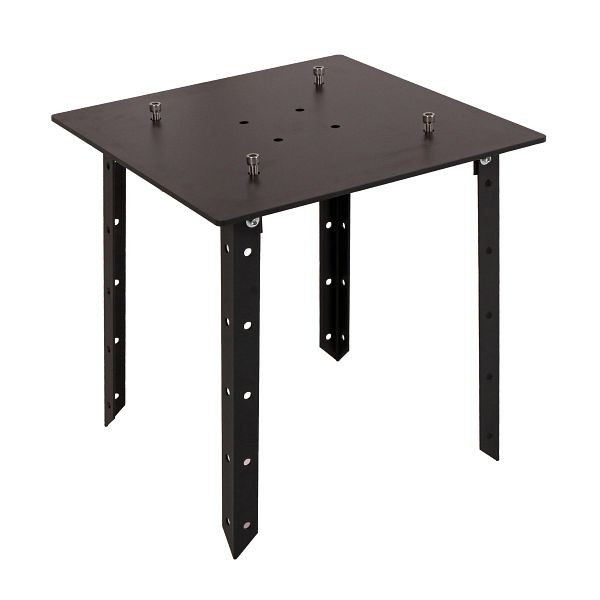 Plaque de base Mendler pour parasol XXL HWC-D20, A96 et Meran Pro, support de poteau d'ancrage au sol pied de parasol, métal 24kg, 77216