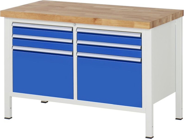 Etabli RAU série 8000 - modèle 8474, L1250 x P700 x H840 mm, 13-8474A2-127B4S.11