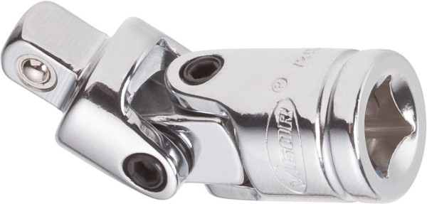 Joint universel VIGOR, carré creux 6,3 mm (1/4 pouce), carré plein 6,3 mm (1/4 pouce), 40 mm, V2454N