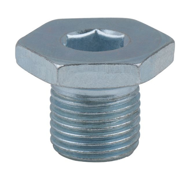Vis de vidange d'huile KS Tools, six pans creux 8 mm, M14x1,25x13 mm, lot de 10, 430.1062
