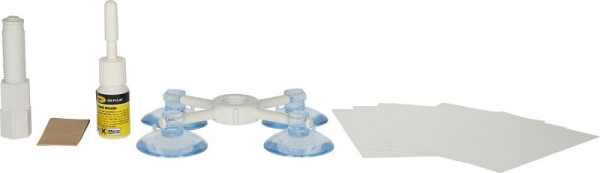 KS Tools kit de réparation d'éclats de pierre, 15 pièces, 140.2530