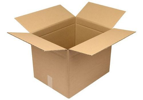 Boîte pliante en carton ondulé TransPak à 2 parois, dimensions intérieures 475 x 375 x 370 mm, qualité 2.30BC, paquet : 10 pièces, 299359