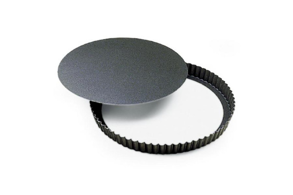 Moules à quiches à gâteaux Schneider, Ø 280 mm, ondulés, antiadhésifs, à fond amovible, 995104