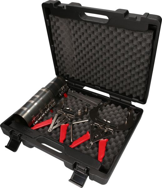 KS Tools jeu de bandes de serrage pour segments de piston, 57 - 125 mm, 5 pièces, 460.5605