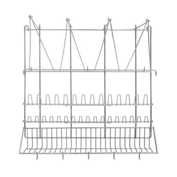 Support pour poche à douille en acier inoxydable Schneider 500 mm x 500 mm 157001