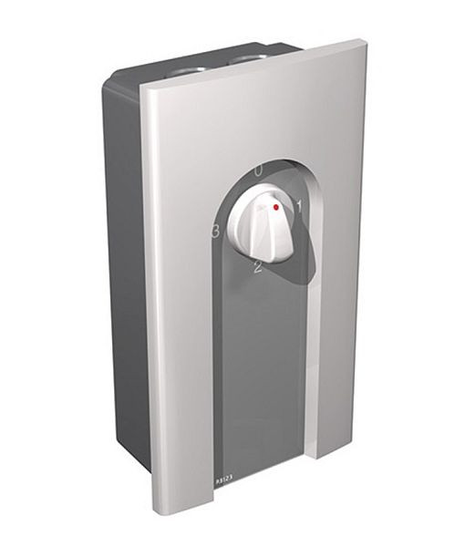 Boîtier relais Schultze RB123 avec régulateur de puissance à 3 étages, 400 V 3N, 16 A, IP44, 1-RB123